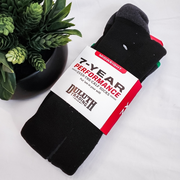 Duluth Trading Co Other - Duluth Trading Midweight Over-The-Calf Sock